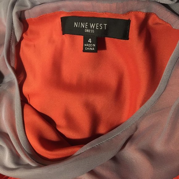 Nine West Colour-Block Dress 4 - Picture 4 of 6